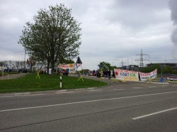 Blockade dees AKW Neckarwestheim am 29.04.2013