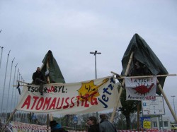 Blockade AKW Neckarwestheim